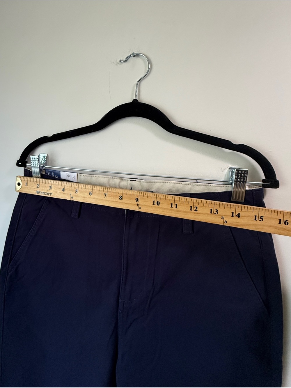 GAP Kids Teen Boys Twill Pants Dark Navy Chino Pants Big Boys size 14/16 - Picture 6 of 9